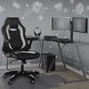 Aon AON Archeus Ergonomic Gaming Chair - Black & White AON001BKWH